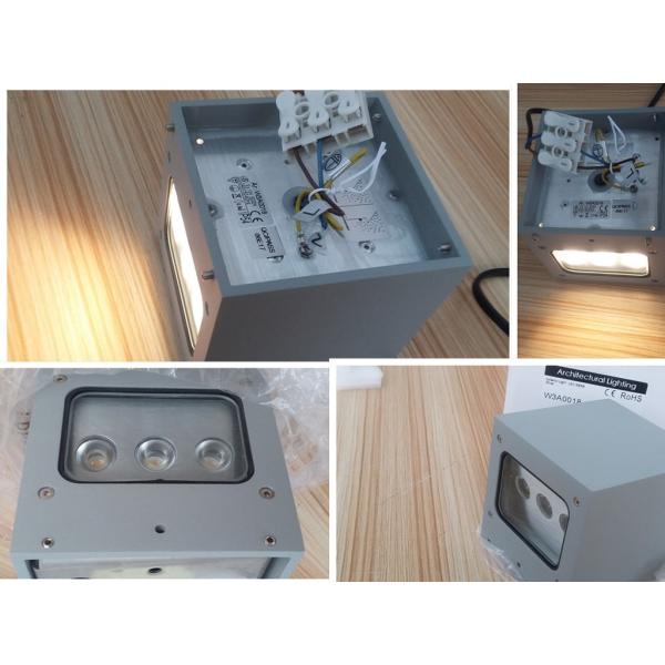 Square IP54 LED Down Light Exterior 100*100*100mm 27000-3000K EDISON 3W For Corridor Housing