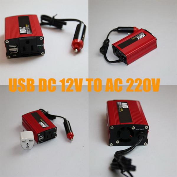 Dc Ac Inverter 150W For Cars Mobile Phone Car Mobile Charger Car Charger Usb
