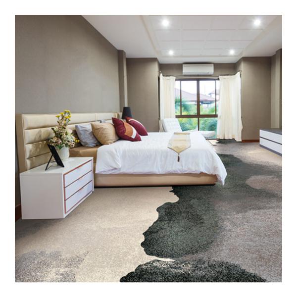 Ink Painting Style 100% Nylon Commercial Full Room Carpet Printing Carpet