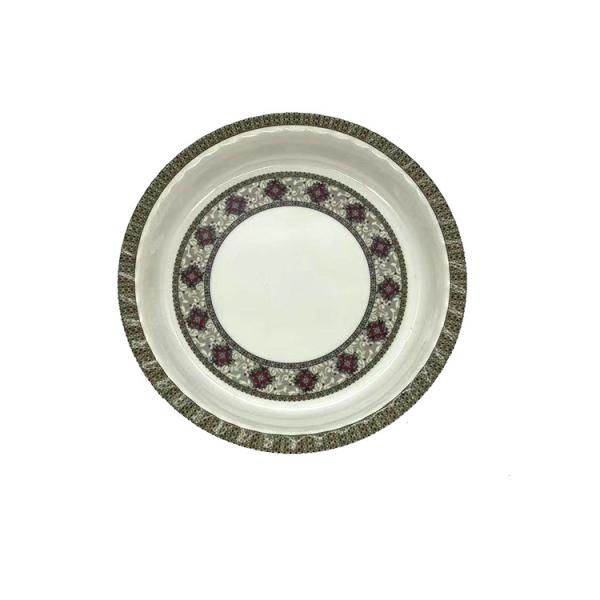 Camping Rice Melamine Dinner Plates Lighter Tasteless Eco Friendly