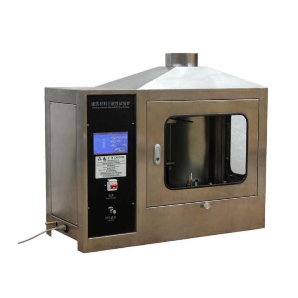 Stainless Steel Touch Screen Flammability Tester Furnace For Building Materials