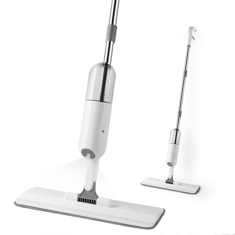 Dry and Wet Floor Cleaning Spray Mop 360 Degree Rotation Lazy Spray Flat Mop