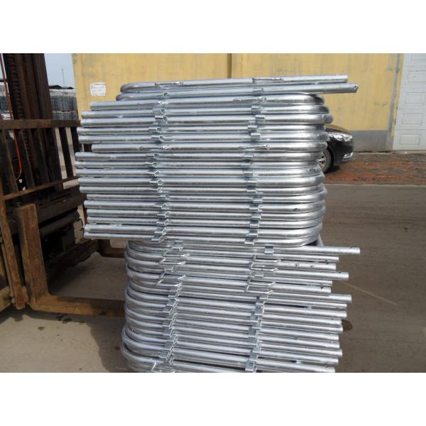 Hot Dipped Galvanized Crowd Control Barriers For Sale, Available any Size Customized