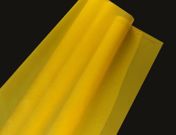 150 Micron Yellow Silk Screen Mesh 100% Monofilament Polyester Material