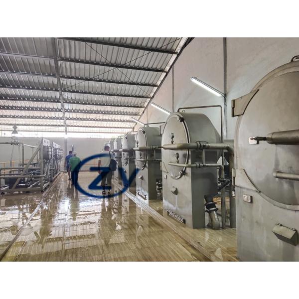 Silver White Tapioca Starch Machine / Dewatering Sieves Multi Functional