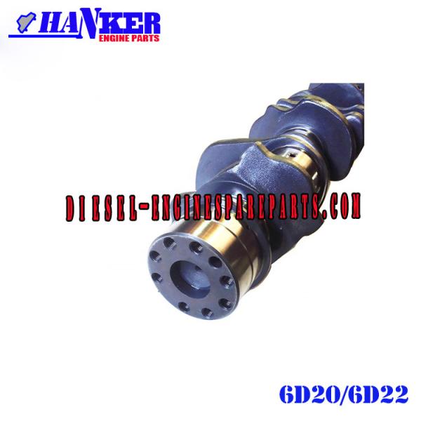 Mitsubishi 6D22 6D20 Excavator Diesel Engine Crankshaft Assembly ME999368