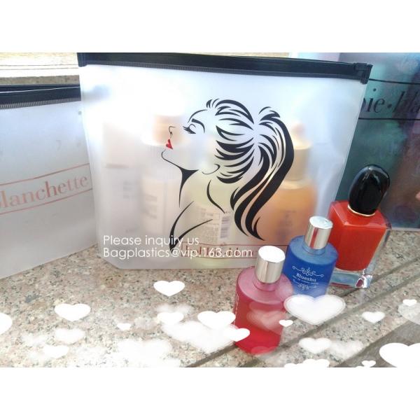 Cosmetic Organizer Bag Pouch With Zipper Closure For Vacation Travel, Bathroom And Organizing Makeup Bag