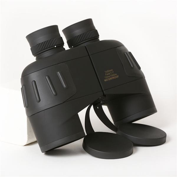 Military 7x50 Binoculars Porro Optical System Telescope With Rubber Skin