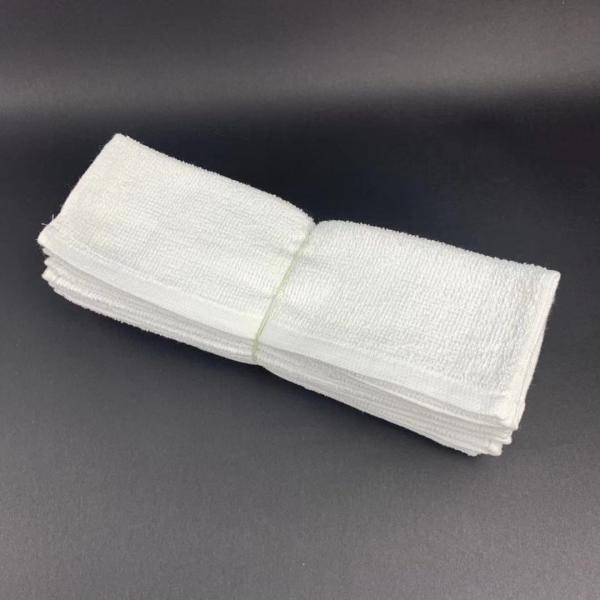 100% Cotton Disposable Folded Hand Towel 30x30cm For Airline