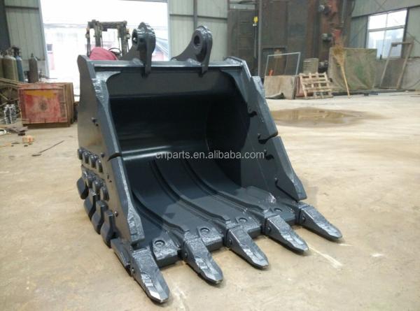 1.8CBM Tamanho do balde CX290 Excavadora HD Rock Bucket Adequado para outros modelos