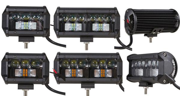 Wholesales 7D Double truck automotive led light bar 4inch HCB-LCB25 25W