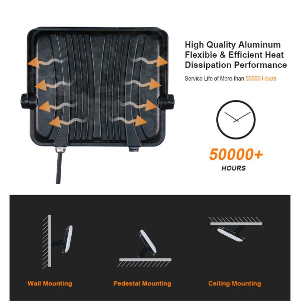 Good Quality Aluminium Housing 50W 100W 150W 200W 300W IP65 IP66 AC220V Outdoor Led Projector Lamp Flood Lights