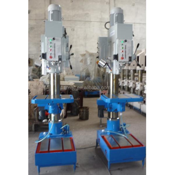 860 KG Geared Head Pedestal Drills Vertical Drilling Machine Z5050A Bule and White