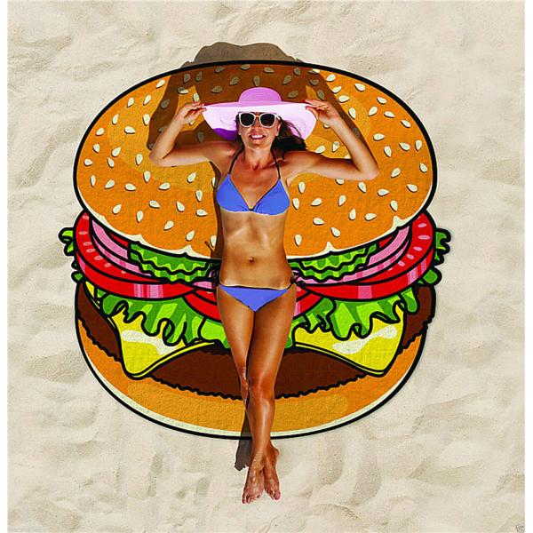 2017 New Beach Cover Up Round Tassel Cotton Beach Coverup Beach Mat Shawl Yoga Mat Letter Sarong Cloak Bathing Suit