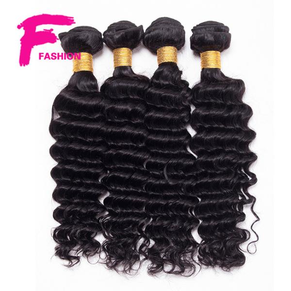 Peruvian Virgin Hair Deep Wave100% Peruvian Human Hair Weave 4 Bundle Cheap Curly Hair
