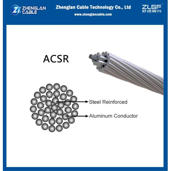 ACSR  Bare Conductor Aluminum Conductor Steel Reinforced 120/20mm2 AL26/2.44 ST7/1.90 BS215