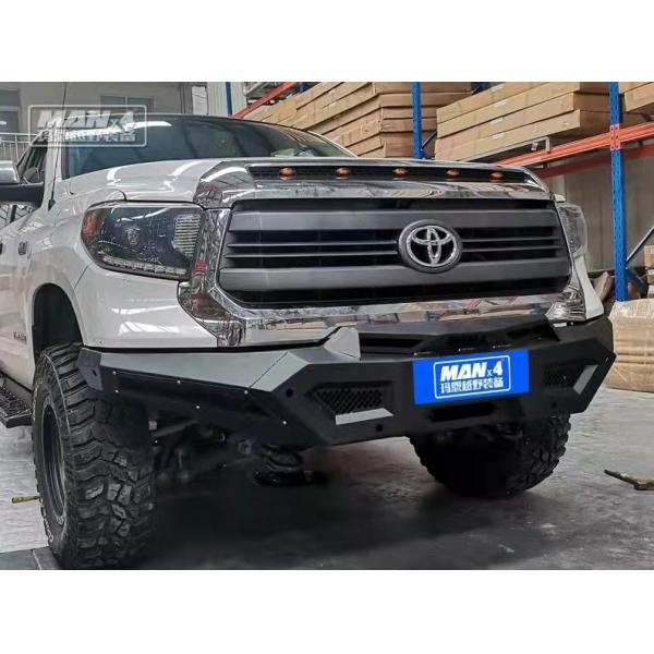 Q235 Winch Toyota Tundra Front Bull Bar Black Powder Coating