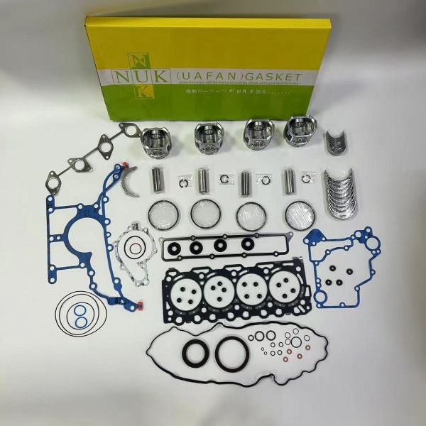 V3300-DI Engine Rebuild Kit with Full Gasket Kit for Kubota and Bobca t Excavator Engine Parts