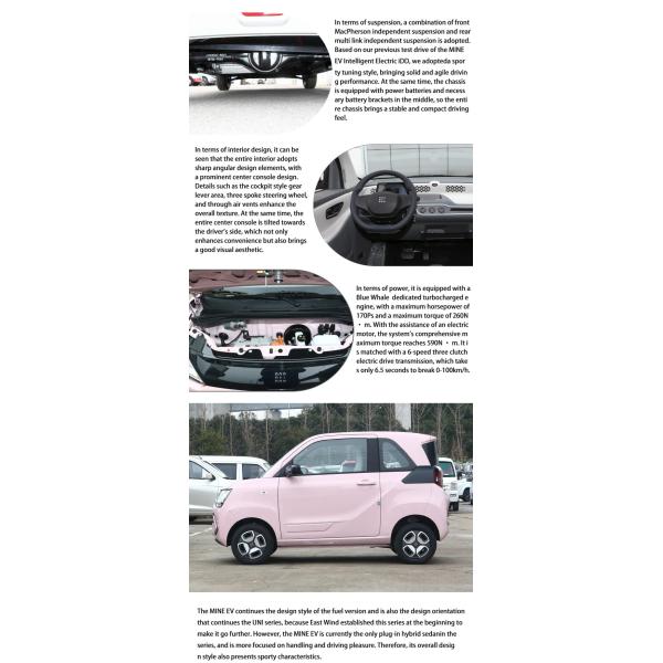 China New Energy Vehicles Pure Cars Dongfeng EV Mini Electric Car