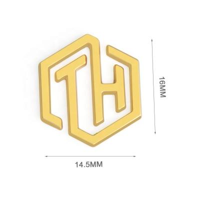 Antioxidant Surface Metal Logo Plate Custom Small Tags For Bags And Phone Case Durable