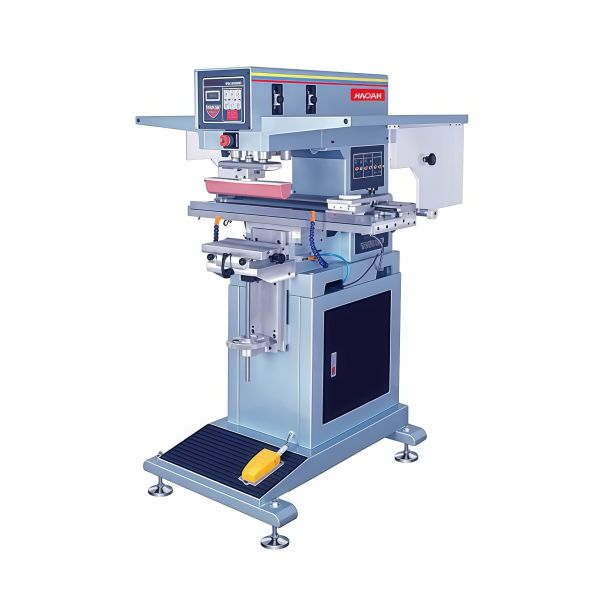 Industrial Sigle Color Semi Automatic Pad Printing Machine For Makeup Brushes