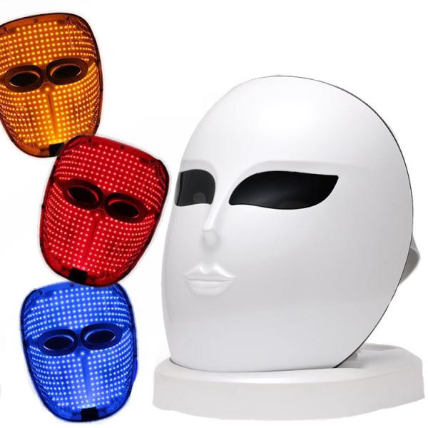 Le masque protecteur rechargeable de thérapie de photon de lumière de LED rident