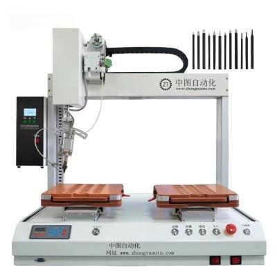 ZT Máquina de solda automática multifuncional de 5 eixos para PCB