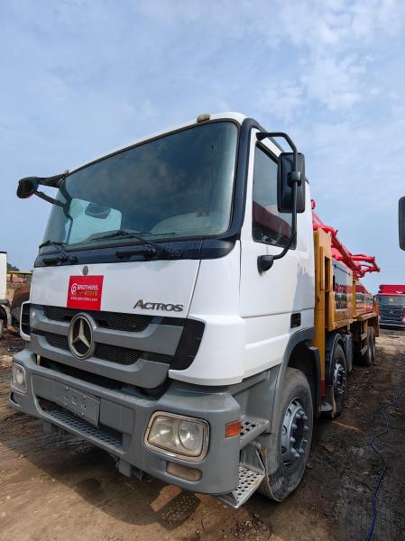 Mondial Putzmeister 42m pompe à béton camion pompe béton pompe semi-sec