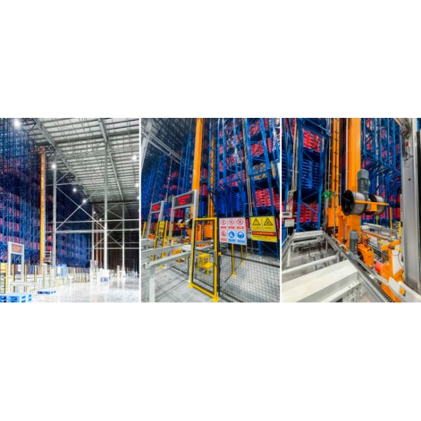 Double Deep pallet Stacker Crane ASRS, Floor Supported SRM(Storage Retrieval Machine), Automatic Storage And Retrieval System,Room Temperature Warehouse and Cold Storage