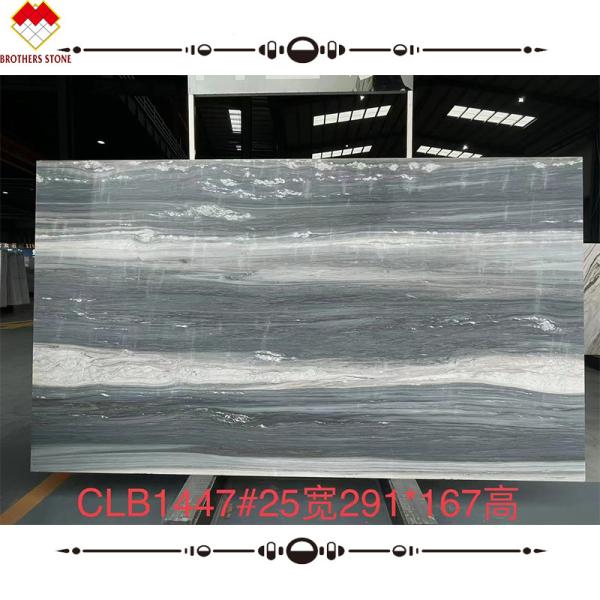 Big Slab Stone Form Palissandro Blue Marble for Apartment Wall and Floor Covering