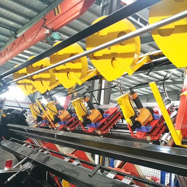 palette de 1200*1000mm clouant la machine pour les palettes américaines non standard