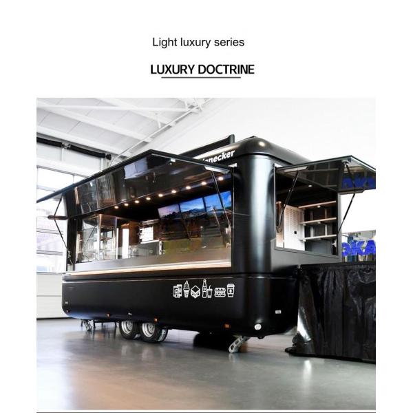 Hot Dog Ice Cream and Fast Food Custom Electric Food Truck with Cooking Equipment