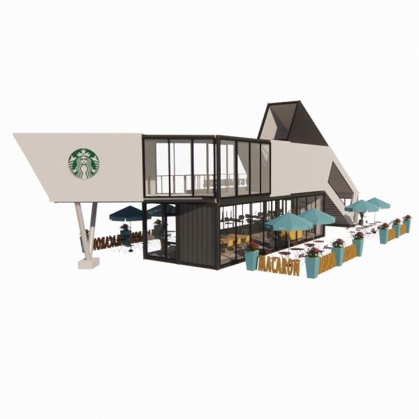 ストリートビル プレファブ コンテナ ホテル キッチン プレファブ オフィス 移動住宅
