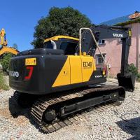 Volvo EC140 Máquinas de escavadeira Volvo Usadas Equipamento de escavadeira EC140