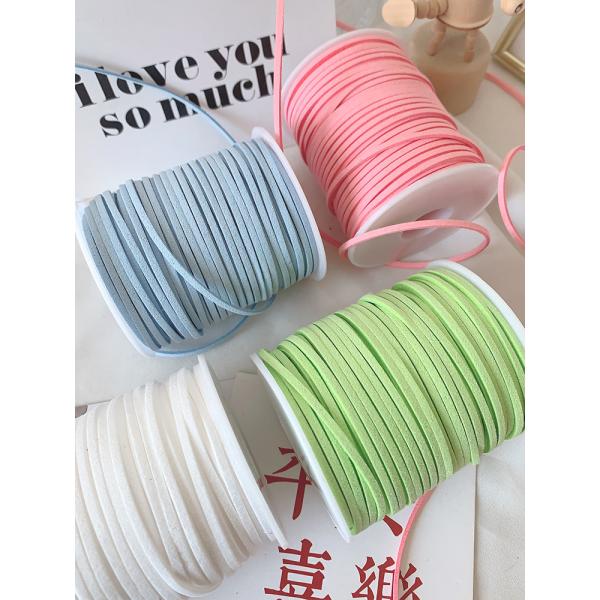 3мм шерстяная ленточка из кожи свинец ISO9001 Синяя ленточка из акса