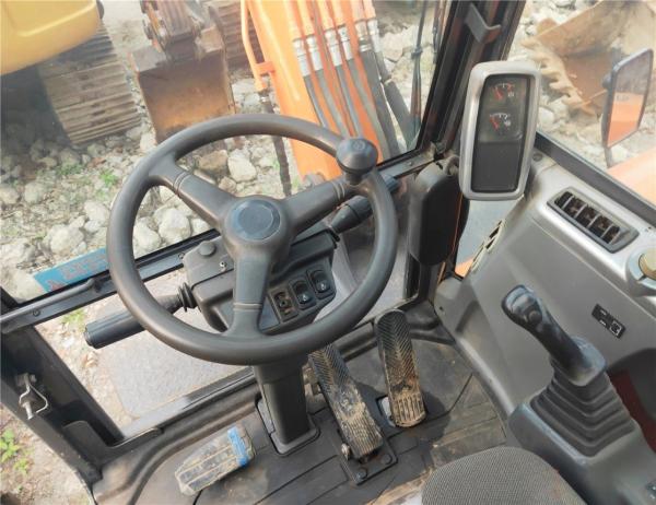                  Used Doosan Mini Wheel Excavator Doosan Dx60W, Secondhand Doosan 6 Ton Hydraulic Mobile Digger Dx60W in Stock             
