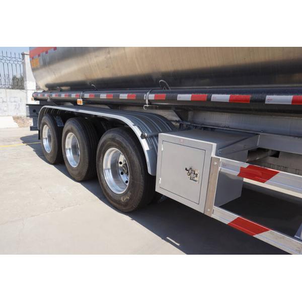 Lightweight Fuel 3 BPW Axle 46m3 Aluminum Tanker Trailer