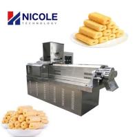 Chaîne de production automatique électrique de souffle de maïs de lubrification vis jumelle 10kg/H