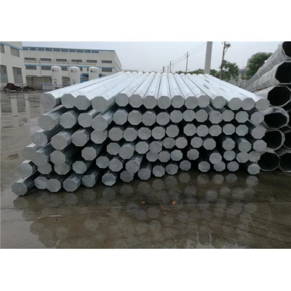 Durable Galvanized Steel Tubular Pole Electricity Transmission Substation Structure