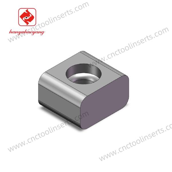 Les inserts de fraisage CNC WC-Co LNZ404, série d'inserts de fraisage de précision, haute précision, adaptés à l'usinage fini.