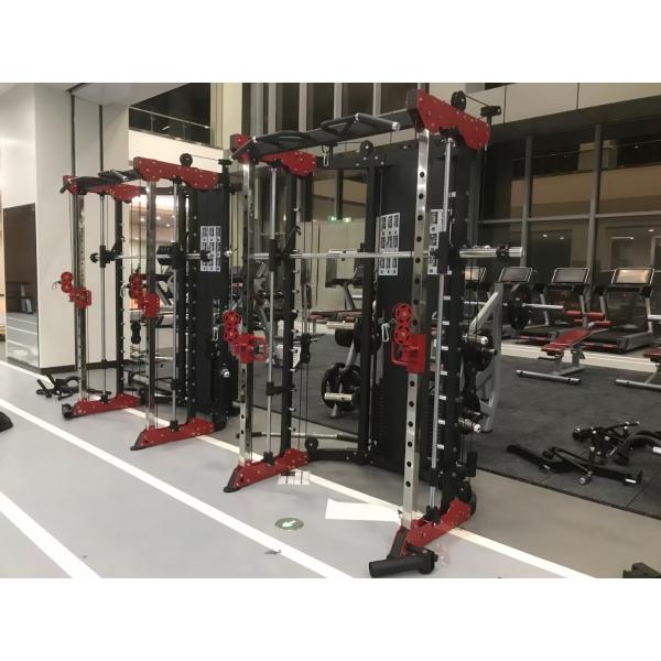 Bedreeman Home Gym Multi-Function Station Strength Training Power Squat Rack for Body Building Fitness Equipment Smith Machine
