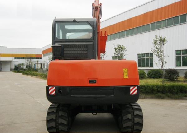 45.3KW Diesel Engine Heavy Equipment Excavator , Hydraulic Attachments Excavators