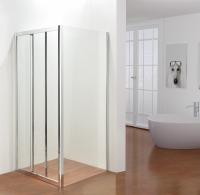 cerco Frameless 1-1.2mm do chuveiro de 900x900x1900mm