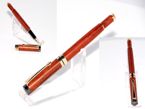 Rosewood roller/gel pens