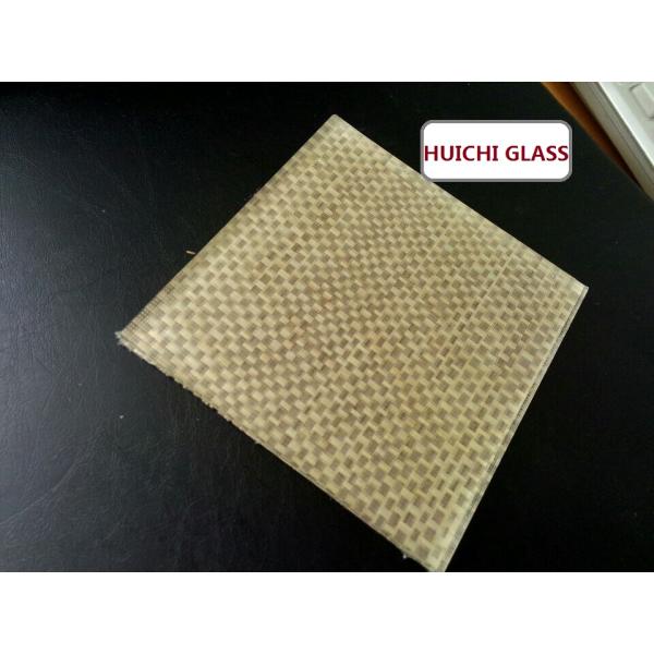 5 EVA laminated decorative fabric for glass lamination