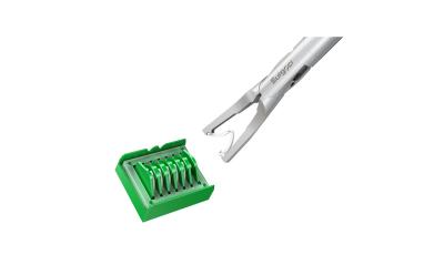 Laparoscopic Polymer Ligation Clips With Clip Applier and Remover