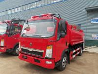 HOWO Fire Fighter Vehicle 8000liter Water Tanker Fire Engine Truck Rescue Fire Truck 4X2