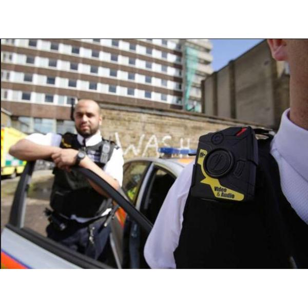 câmeras vestidas corpo da polícia da visão noturna de 16GB IR para o sensor da aplicação da lei 5MP CMOS