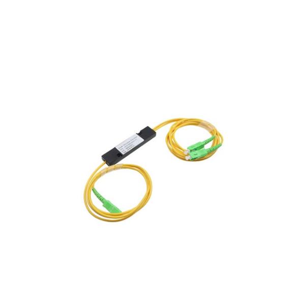 Splitter Plc аксессуаров однорежимный SC/UPC SC/APC 1x2 оптического волокна ISO9001