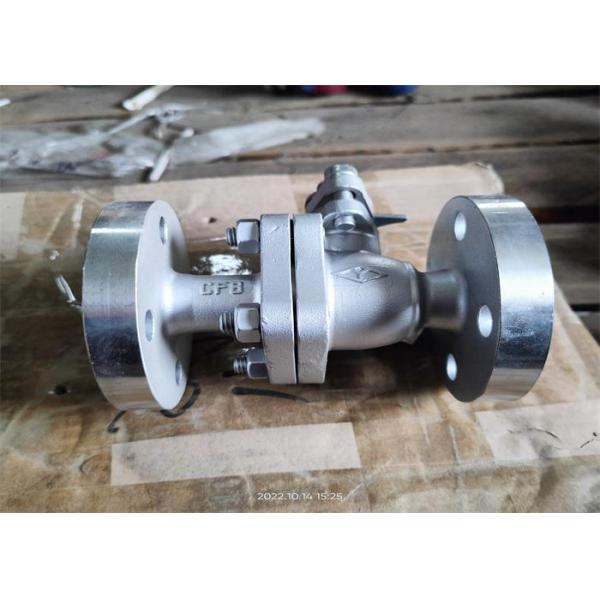 Size 80mm Floating Ball Valve Stainless Steel Material